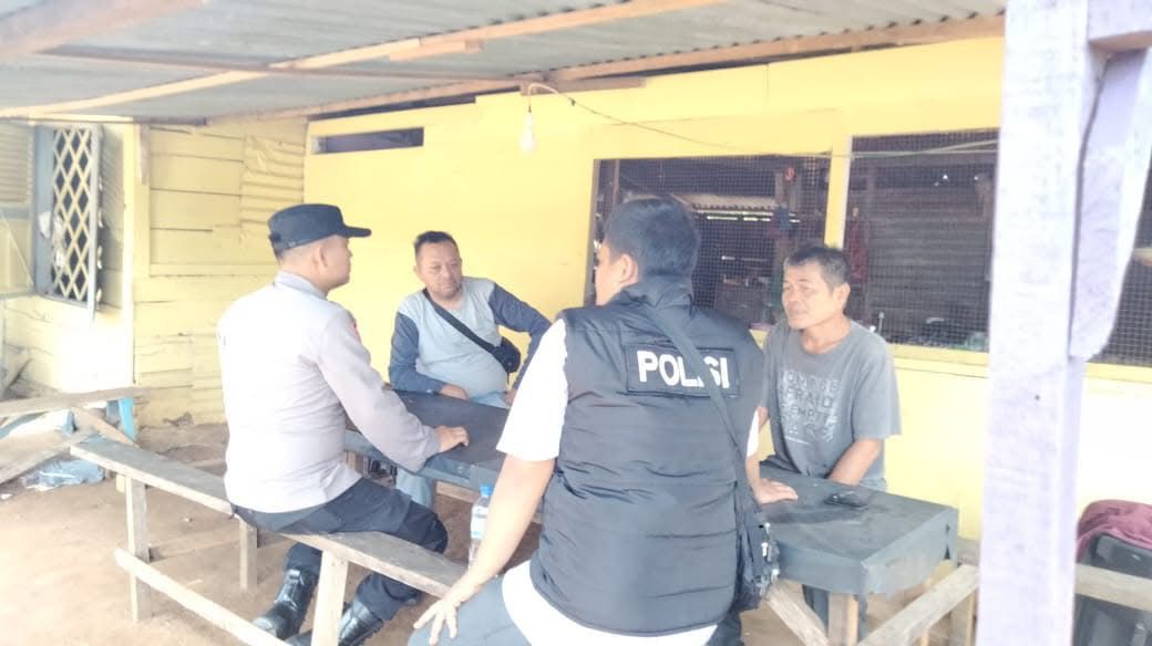 Gerak Cepat, Satreskrim Polres Labuhanbatu Cek Lokasi Judi Sabung Ayam di Sioldengan