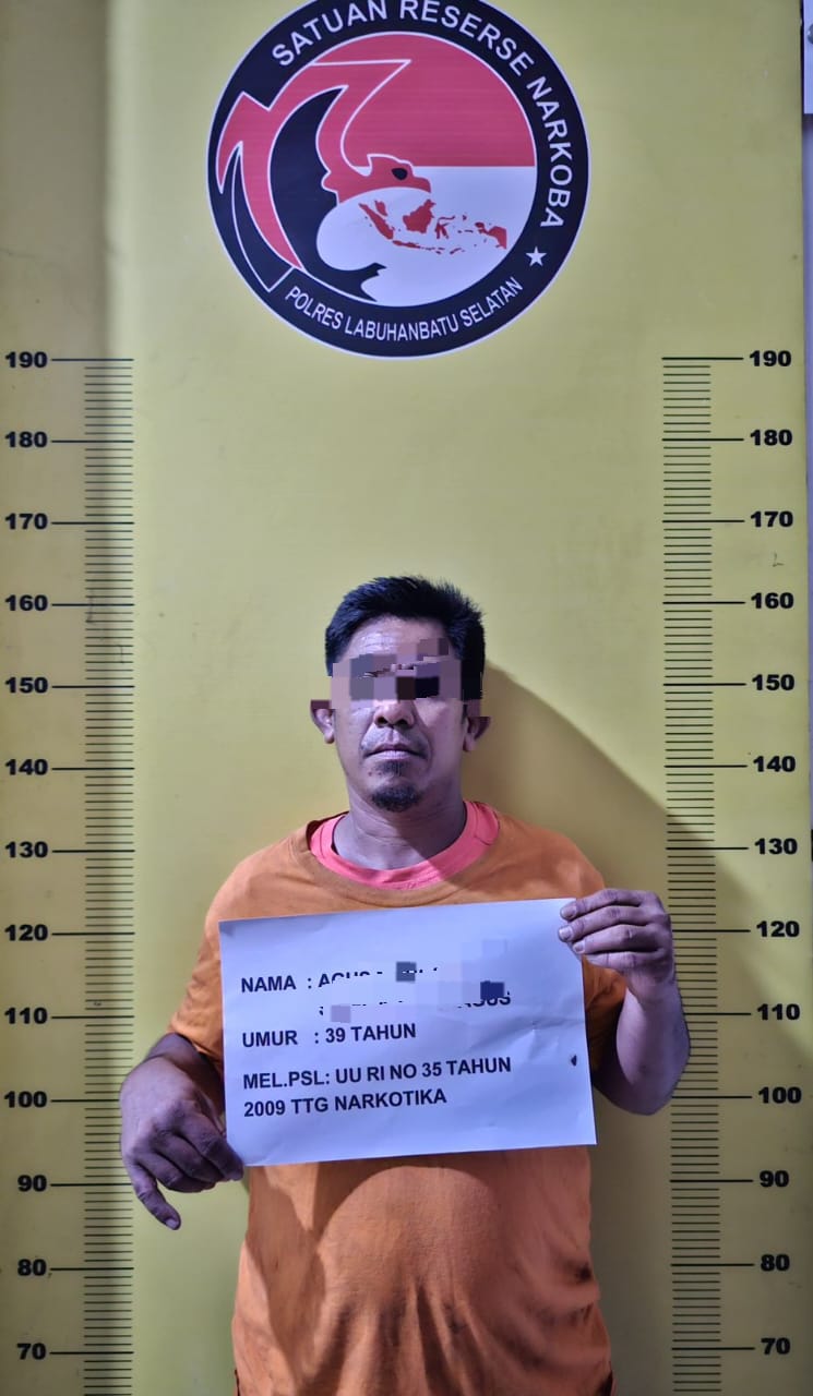 Dalam Sepekan, Satres Narkoba Polres Labusel Ungkap Kasus, 4 Orang di Tangkap