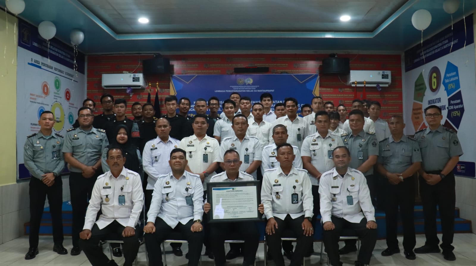 Lapas Kelas IIA Rantau Prapat, Janji Komitmen, ‘Tidak Ada Peredaran Narkoba Dan Handphone di Dalam’