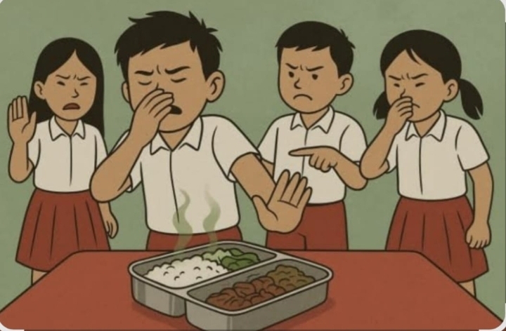 Diduga Tidak Layak Konsumsi, MBG Dari SPPG Maruyungsari Dikembalikan Pihak Sekolah