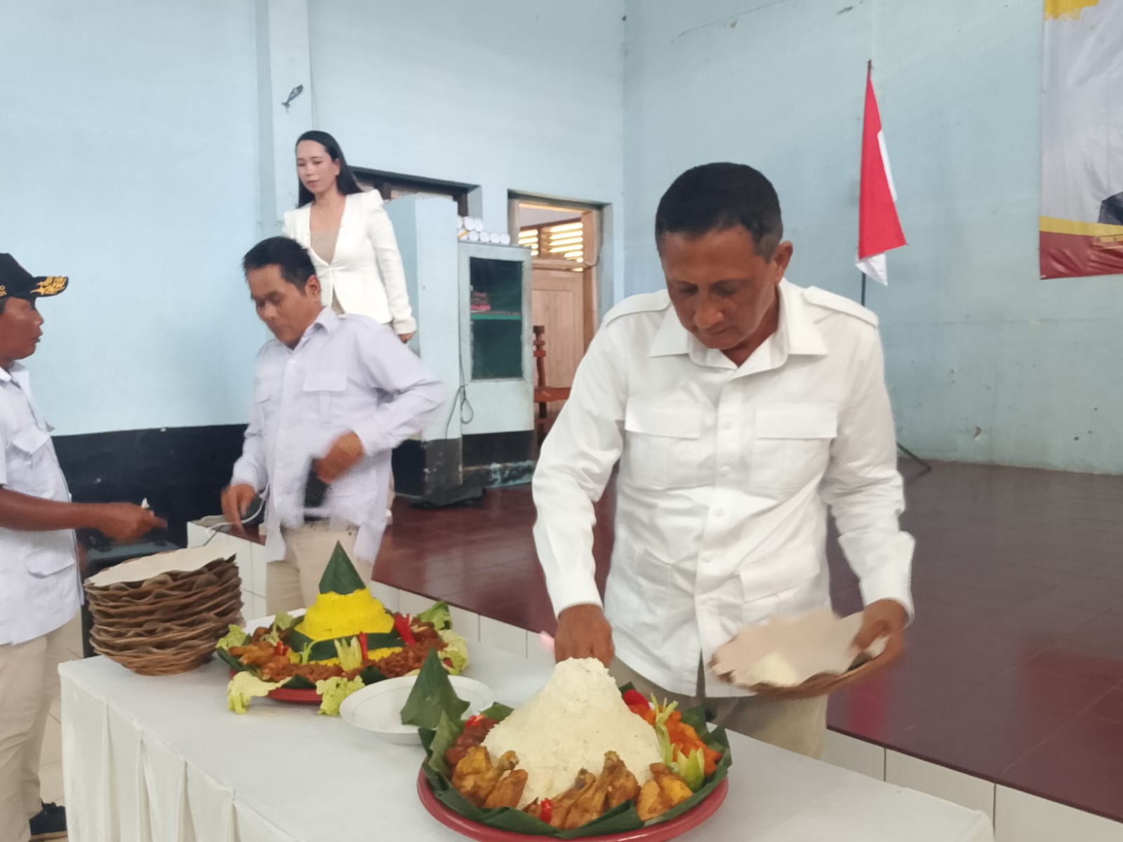 Dalam Rangka HUT Ke-18, DPC Gerindra Pangandaran Gelar Syukuran dan Bakti Sosial
