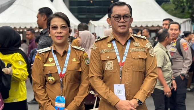 Wali Kota dan Wakil Wali Kota Singkawang Hadiri Rakornas Pemerintah Pusat dan Daerah 2026