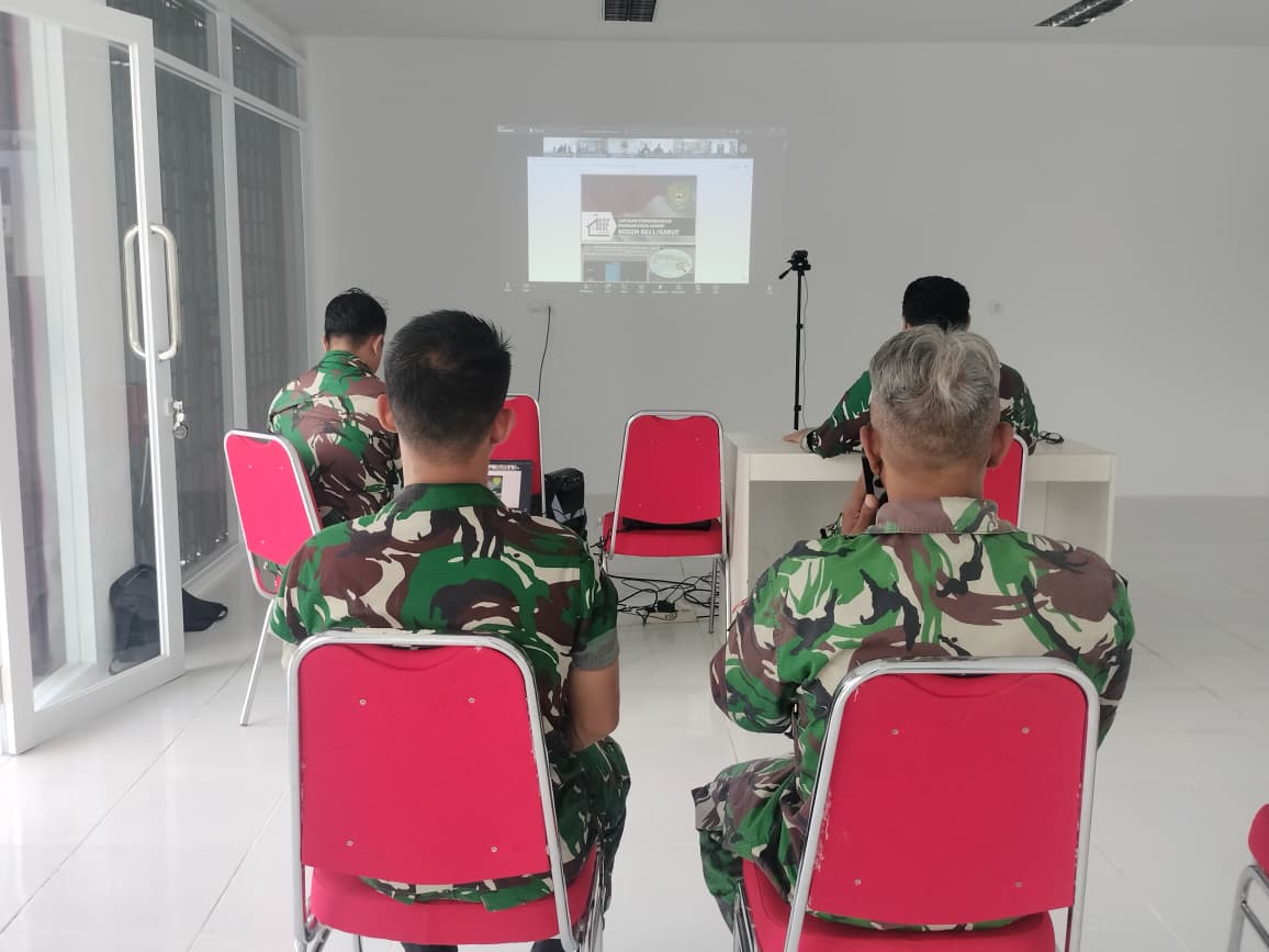 Dandim 0625 Pangandaran Letkol Czi Citra Kurniawan Laksanakan Zoom Meeting dengan Kasad Terkait Pengecekan Koperasi Merah Putih Desa Kondang Jajar