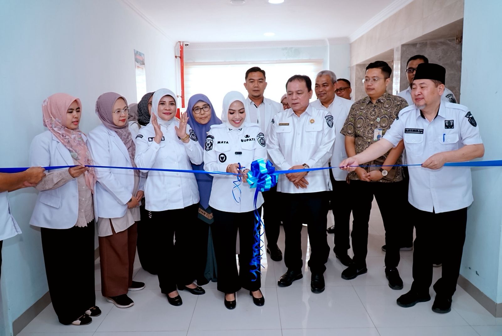 Bupati Labuhanbatu Resmikan Poliklinik umum Gedung E Dan Cath Lab RSUD Rantauprapat