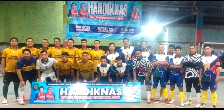 Melaju Mulus, Tim Futsal Disdikbud Singkawang Amankan Tiket Final Gebyar Hardiknas 2026