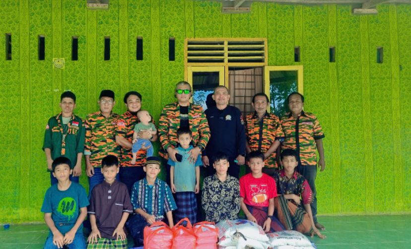 HUT Ke 1 Media Bencana, Bersama MPI Labuhanbatu Kunjungi Panti Asuhan Darul Hijrah