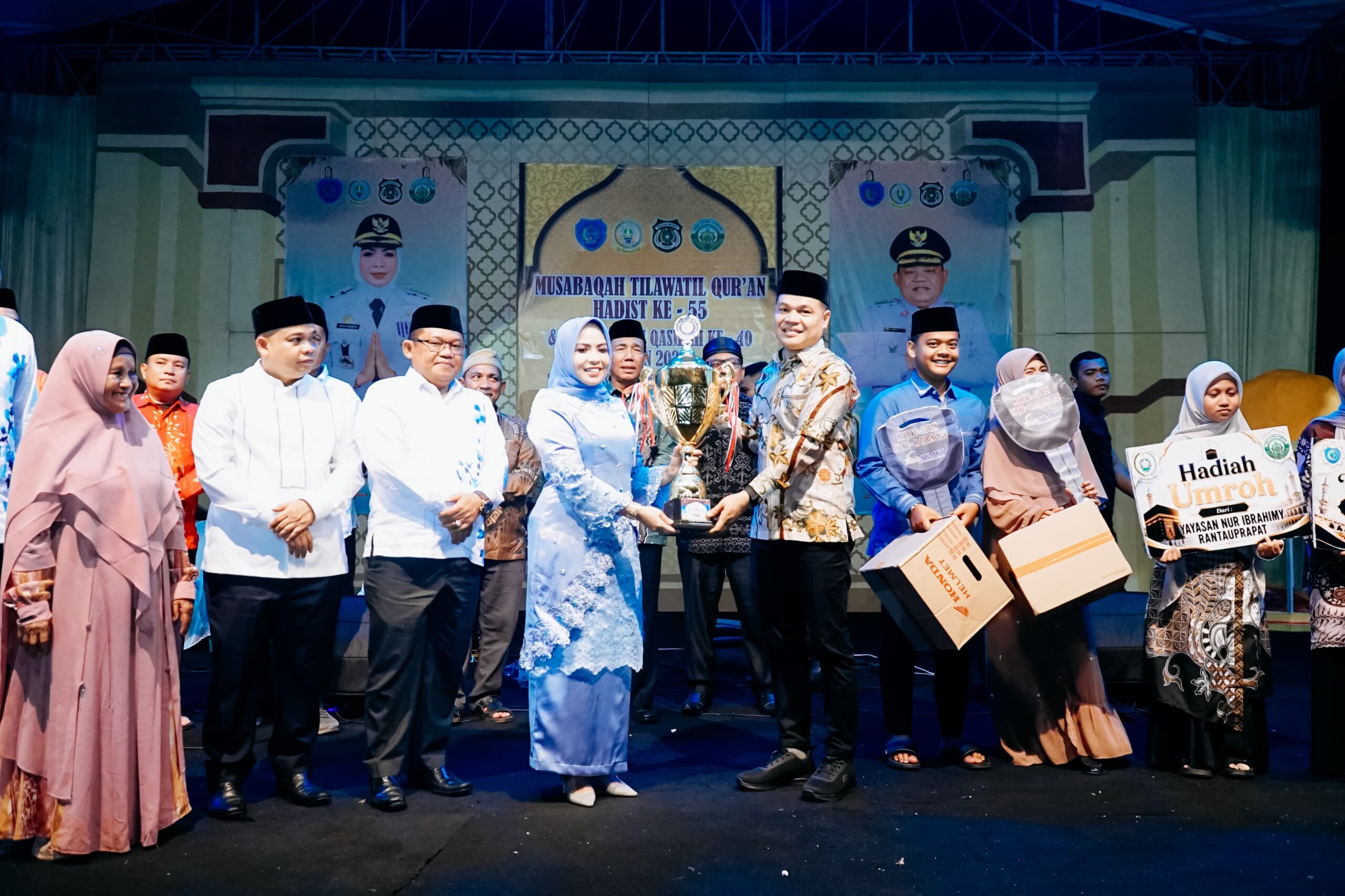 MTQ ke-55 Dan FSQ ke-40 Tingkat Kabupaten Labuhanbatu Resmi Ditutup