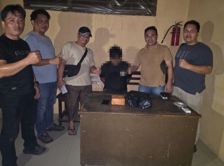 Intel Kodim 0209/LB dan Polres Labuhanbatu Tangkap Kurir Sabu 1 KG