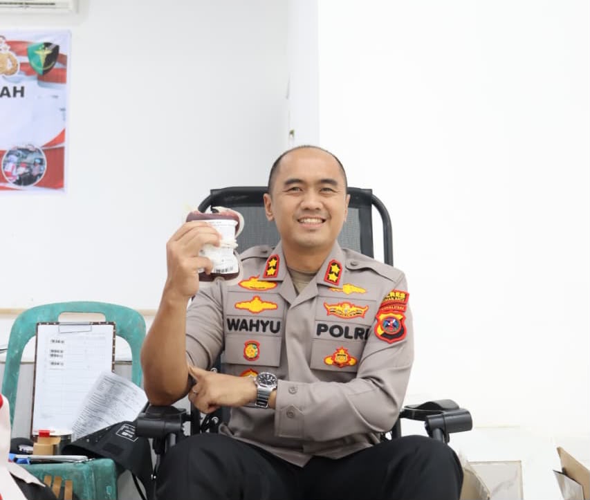 Polres Labuhanbatu Gelar Bakti Kesehatan, Donor Darah dan Cek Kesehatan Gratis Sambut Hari Bhayangkara ke-80