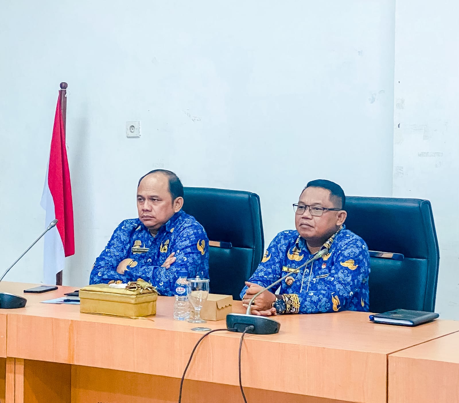 Wakil Bupati Labuhanbatu Ikuti Zoom Meeting Penyaluran Transfer ke Daerah Untuk Bantuan Bencana se-Aceh Bersama Mendagri