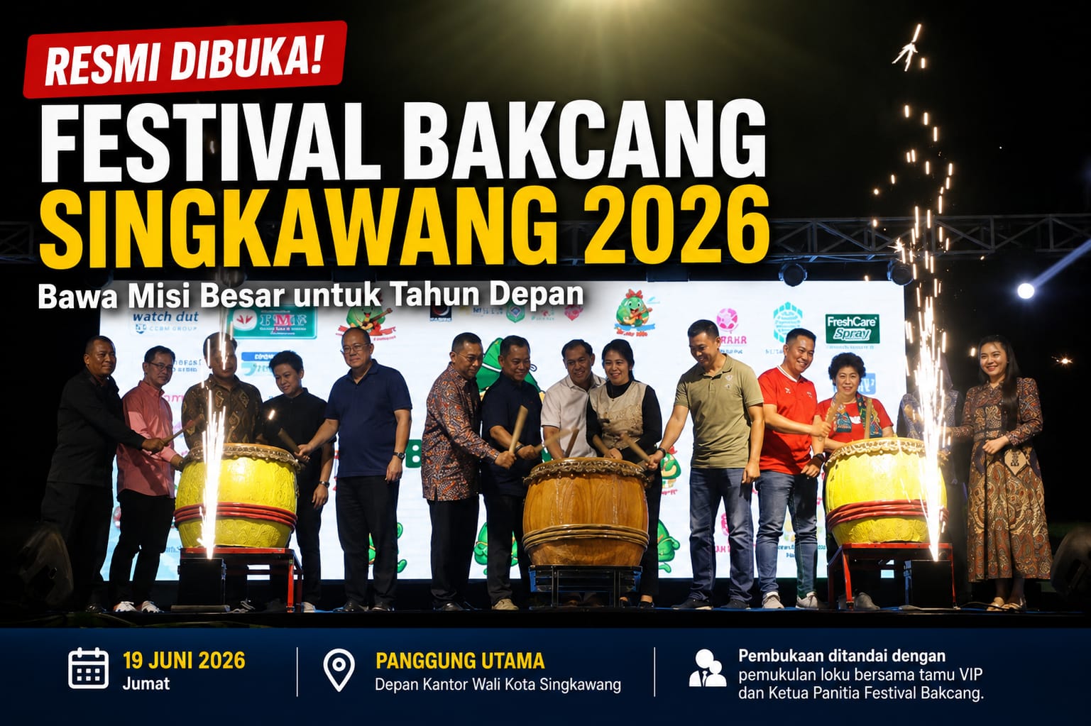 Resmi Dibuka! Festival Bakcang Singkawang 2026 Bawa Misi Besar Untuk Tahun Depan