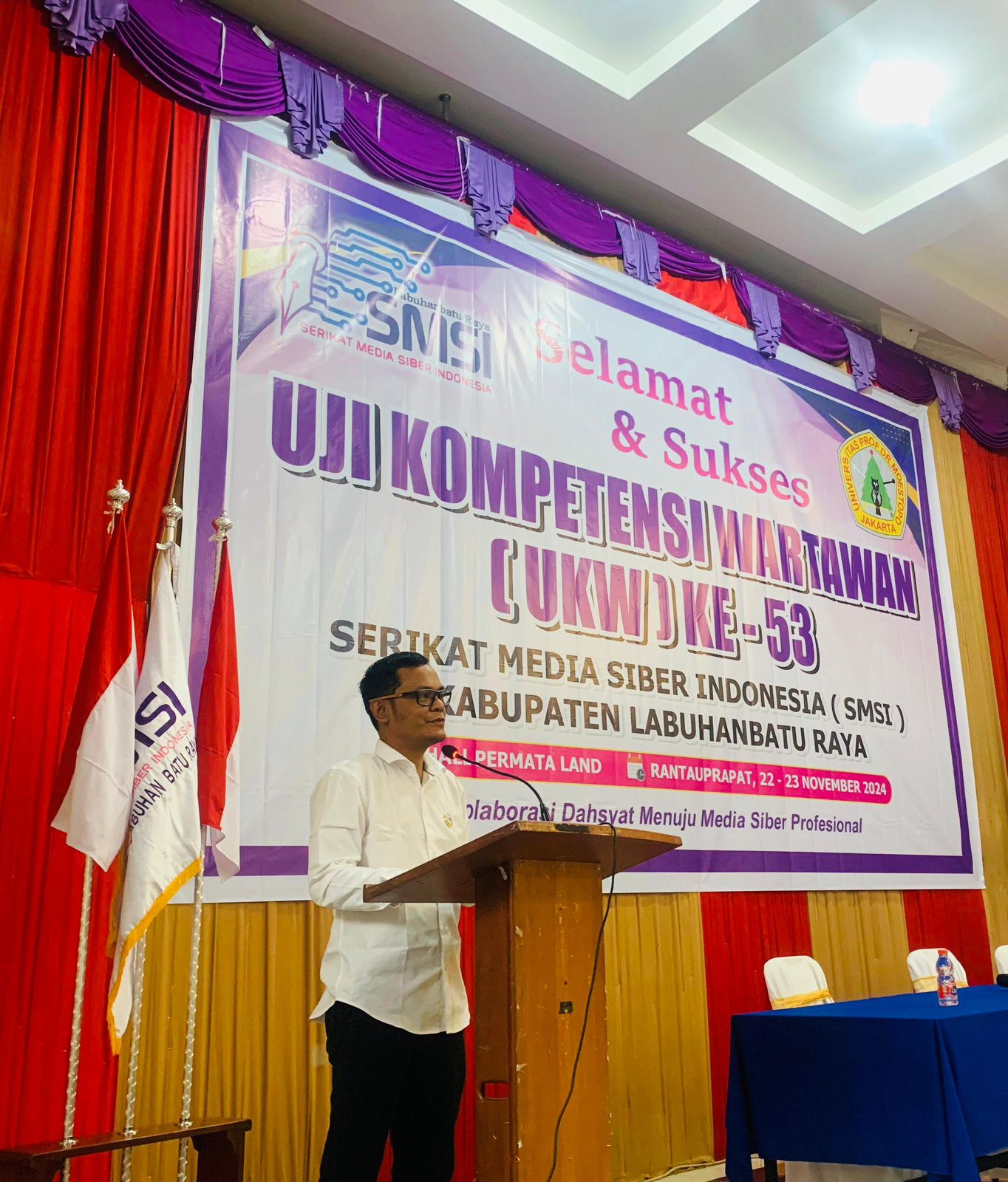 Ketua SMSI Labuhanbatu Raya Dorong Janji Pembangunan Optimal, Khususnya Jalan Dano Bale A