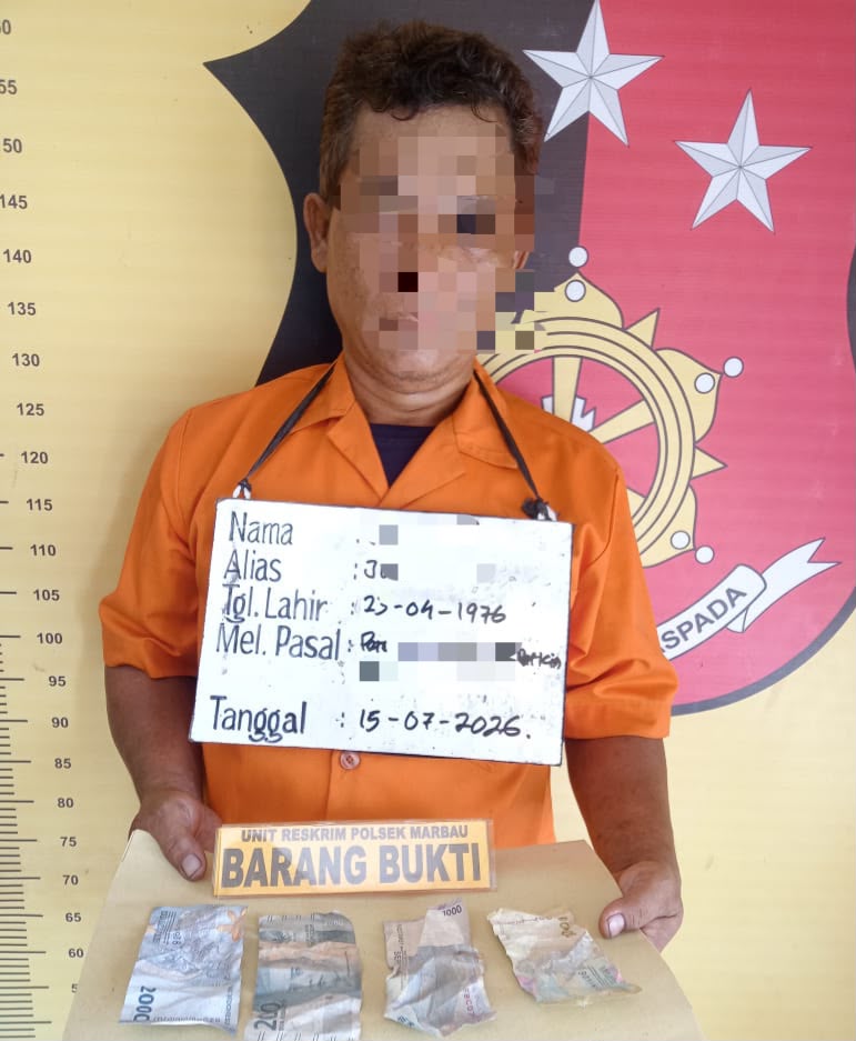Berantas Pungli! Polsek Marbau Polres Labuhanbatu Gelar Razia, 1 Pelaku Juru Parkir Liar Diamankan