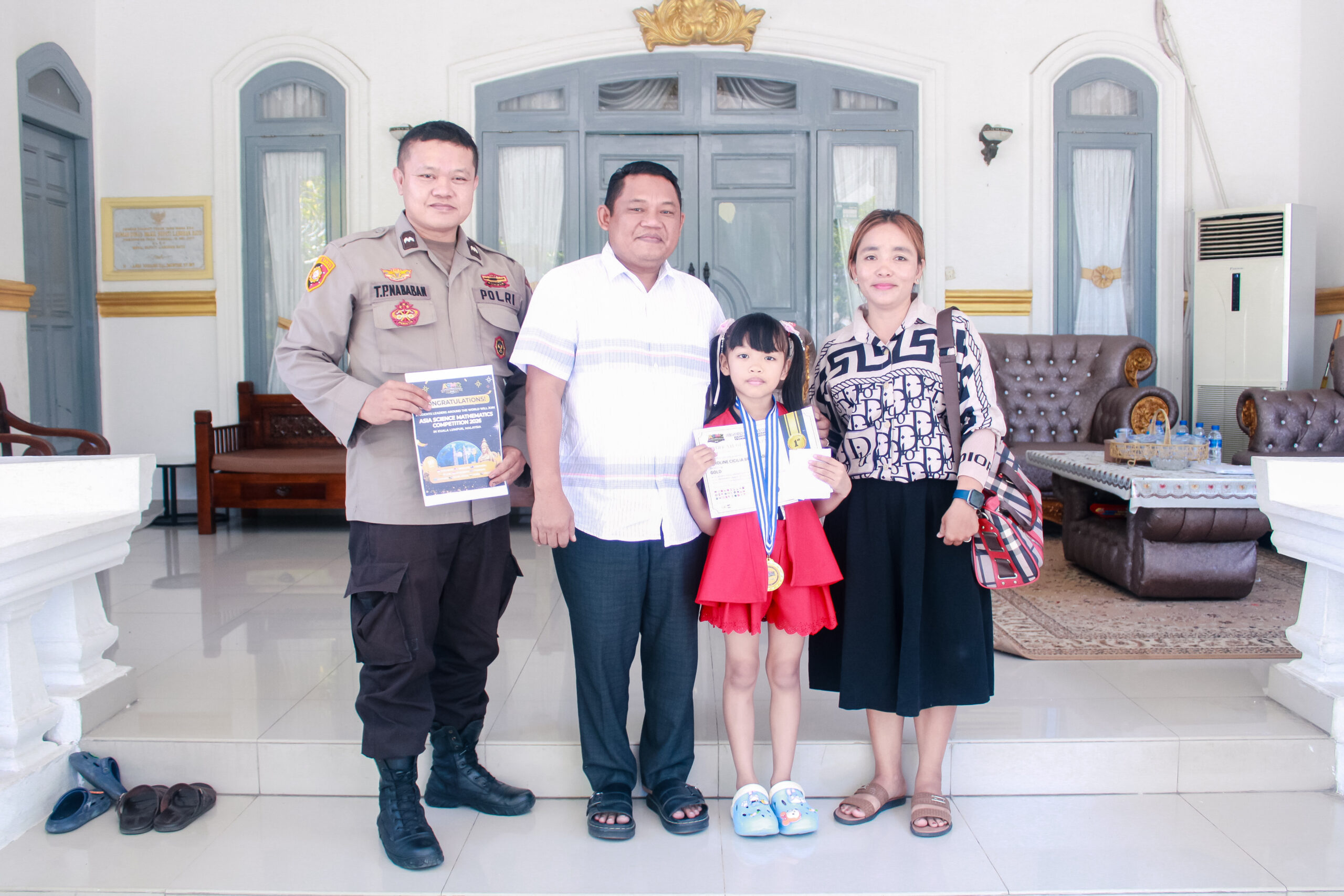 Harumkan Nama Bangsa, Siswi SD Asal Labuhanbatu Wakili Indonesia di Ajang Matematika dan Sains Asia 2026