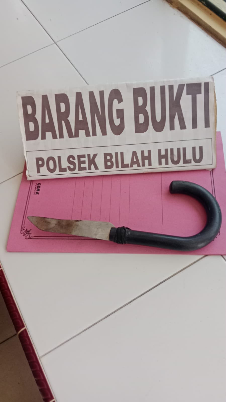 Ancaman Pakai Pisau Terjadi Sejak 2024, Pelaku Akhirnya Ditangkap Polsek Bilah Hulu Polres Labuhanbatu