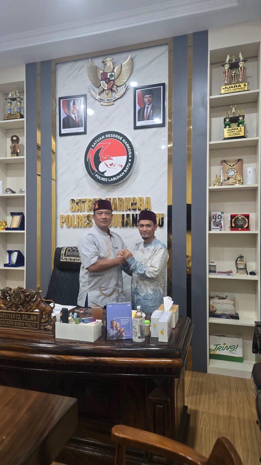 Ustadz Alfan Apresiasi Satresnarkoba Polres Labuhanbatu Tangkap Kembali Tersangka Z Yang Kabur 18 Hari