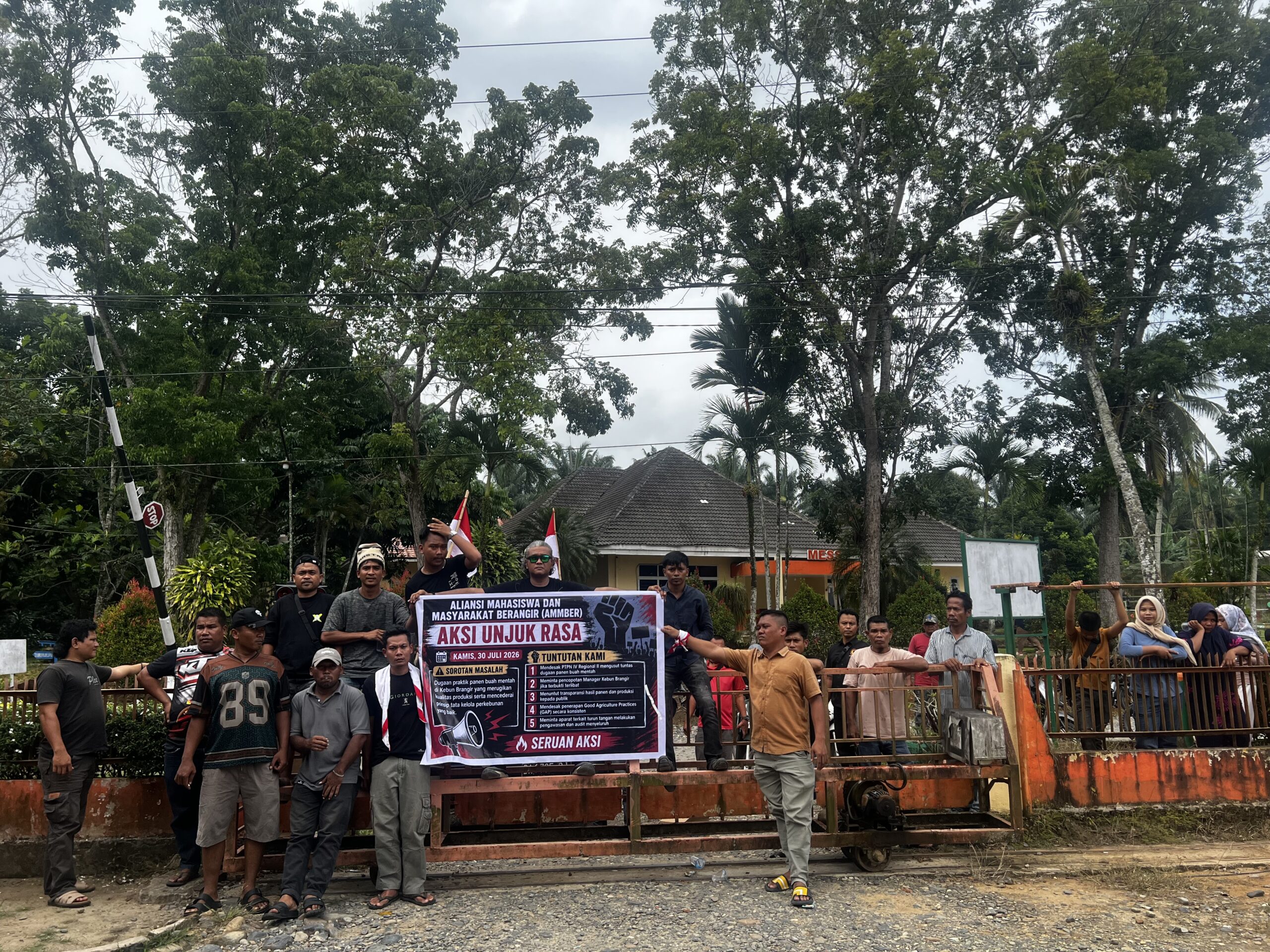 AMMBER Ancam Turun Lagi! Aksi Jilid II Segera Digelar di PTPN IV Kebun Brangir