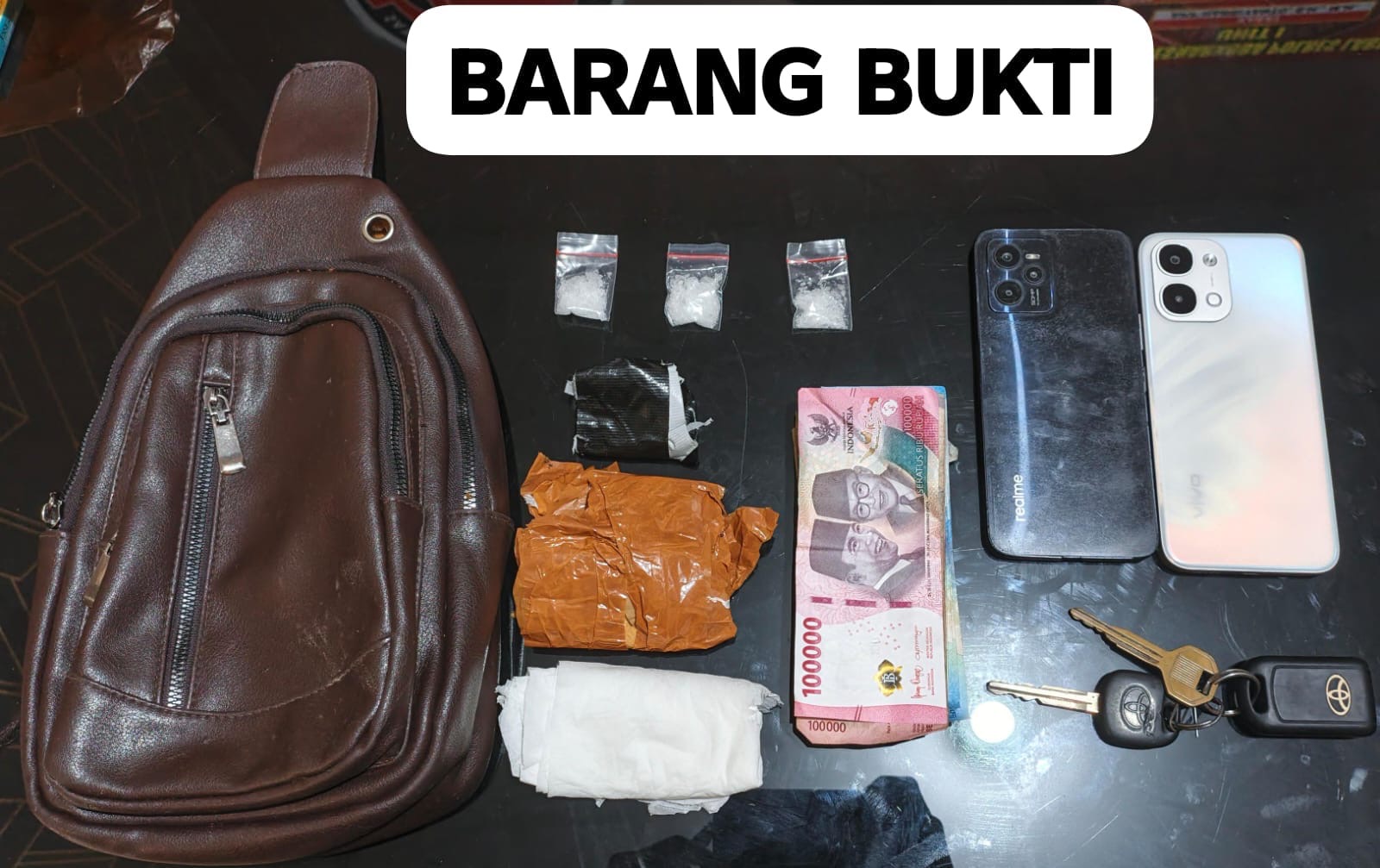 Gerak Cepat, Satres Narkoba Polres Labuhanbatu Sikat 2 Pengedar Sabu, Sita 5,72 Gram