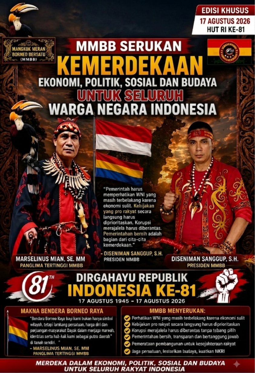 MMBB Serukan Kemerdekaan Ekonomi, Politik, Sosial Dan Budaya Untuk Seluruh Warga Negara Indonesia