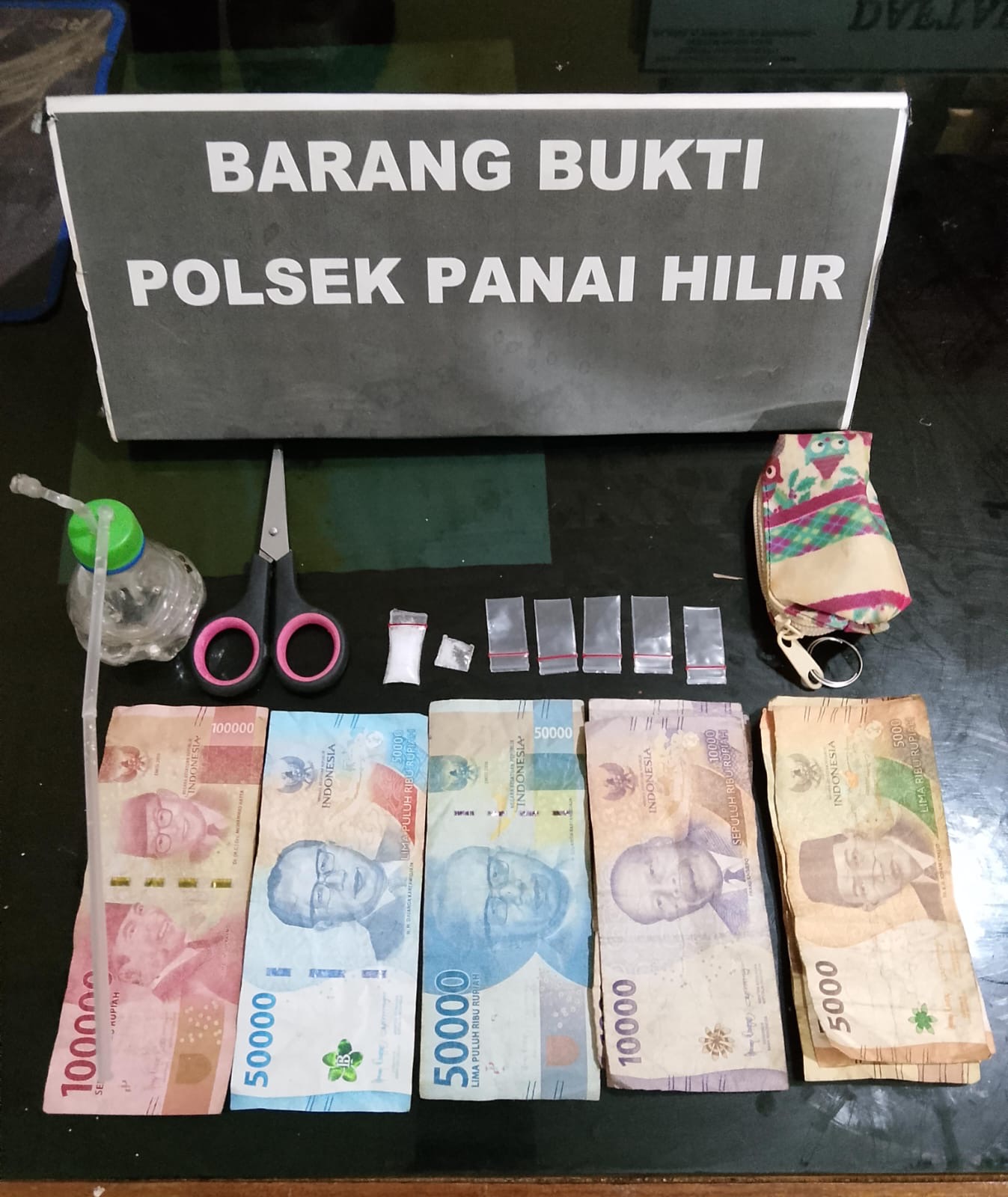 Grebek Sarang Walet, Polsek Panai Hilir Polres Labuhanbatu Amankan Pria Edarkan Sabu