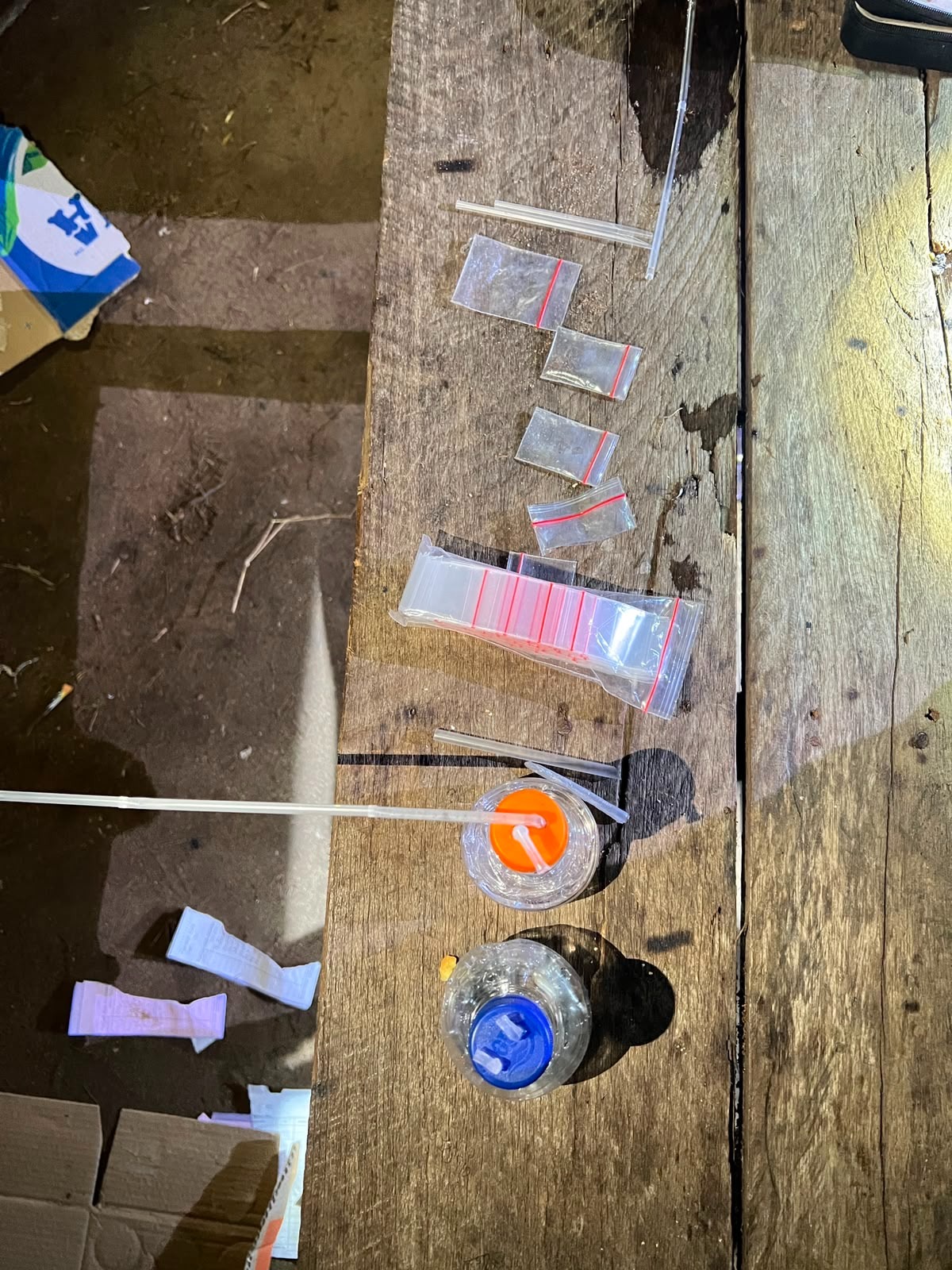 Grebek Sarang Narkoba di Bilah Hulu! Polisi Amankan Bong dan Plastik Klip Diduga Perlengkapan Narkoba